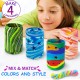 Make Your Own Clay Luminaries - Arts and Crafts Clay kit for Boys Girls and Teens Age 6 7 8 9 10 11 12 Year Old and up - Make 4 Clay Lantern