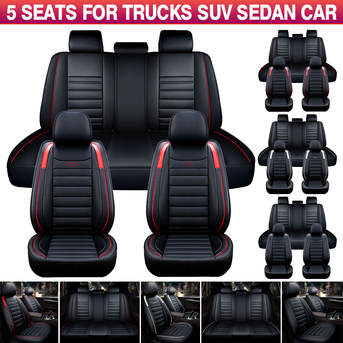 5-Seats-Universal-Car-Seat-Covers-Deluxe-PU-Leather-Seat-Cushion-Full-Set-Cover-1935700-1