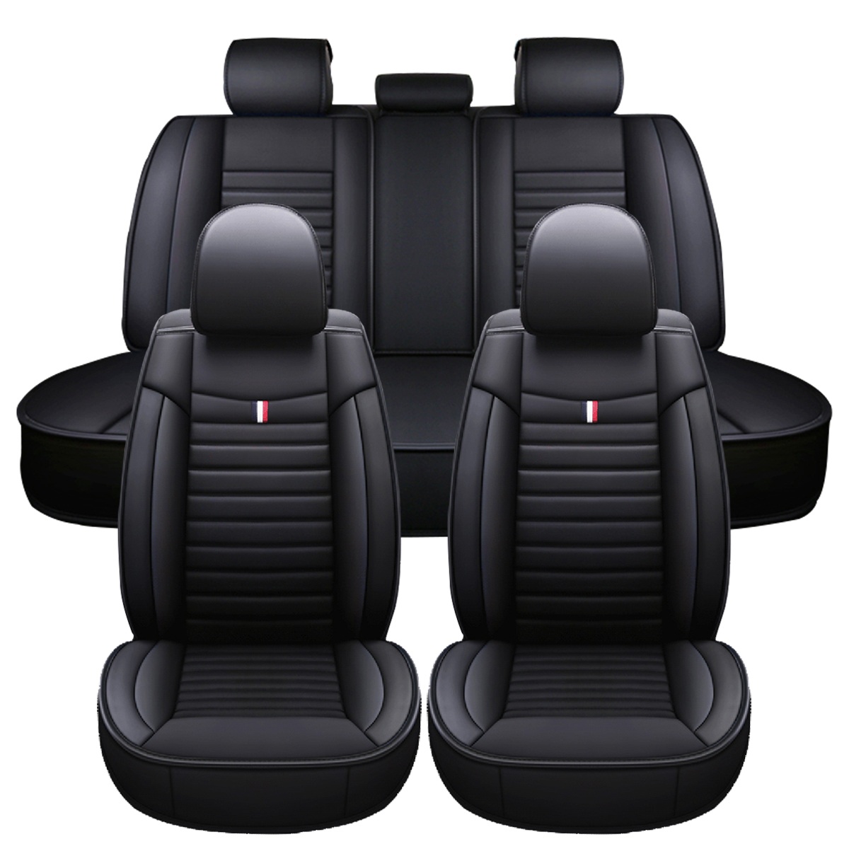 5-Seats-Universal-Car-Seat-Covers-Deluxe-PU-Leather-Seat-Cushion-Full-Set-Cover-1984867-15