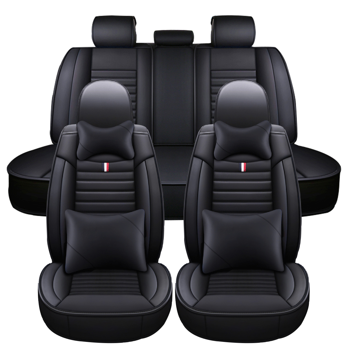 5-Seats-Universal-Car-Seat-Covers-Deluxe-PU-Leather-Seat-Cushion-Full-Set-Cover-1984867-16