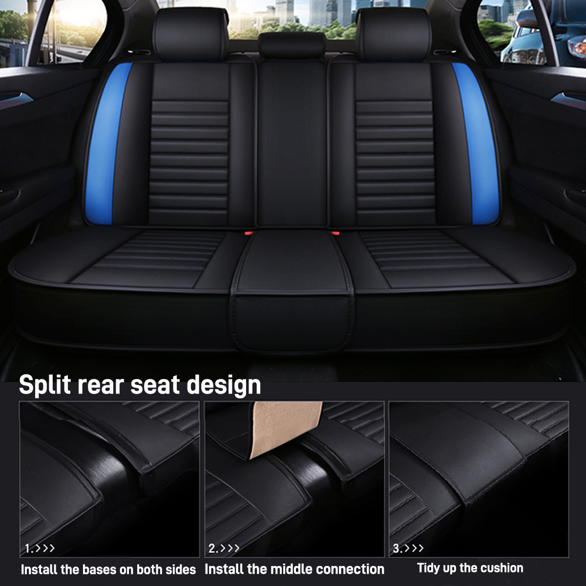 5-Seats-Universal-Car-Seat-Covers-Deluxe-PU-Leather-Seat-Cushion-Full-Set-Cover-1984867-6