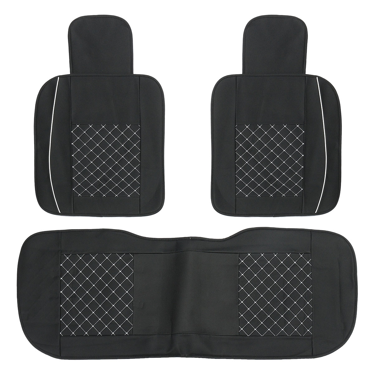 7PCS-PU-Leather-Car-Seat-Cushion-Cover-Protector-Set-for-5-Seat-Cars-Black-White-1339333-5