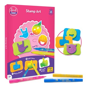 Imagimake-3-in-1-Awesome-Craft-Kit-Kids-Arts-and-Crafts-Arts-and-Crafts-for-Kids-Ages-6-8-Air-Dry-Clay-Paper-Quilling-Kit-Stamp-for-Kids-Gifts-for-5-6-7-8-Year-Old-Girls-IM03-3